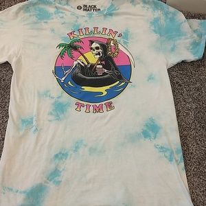 Tye dye killin time shirt